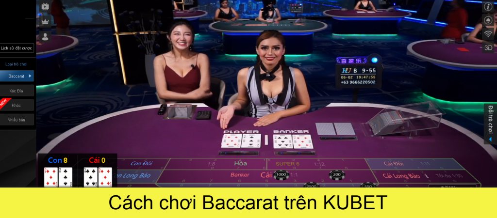 chơi baccarat trên kubet