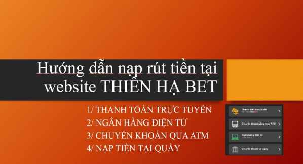 hướng dẫn nạp rút tiền cá độ bóng đá trên mạng