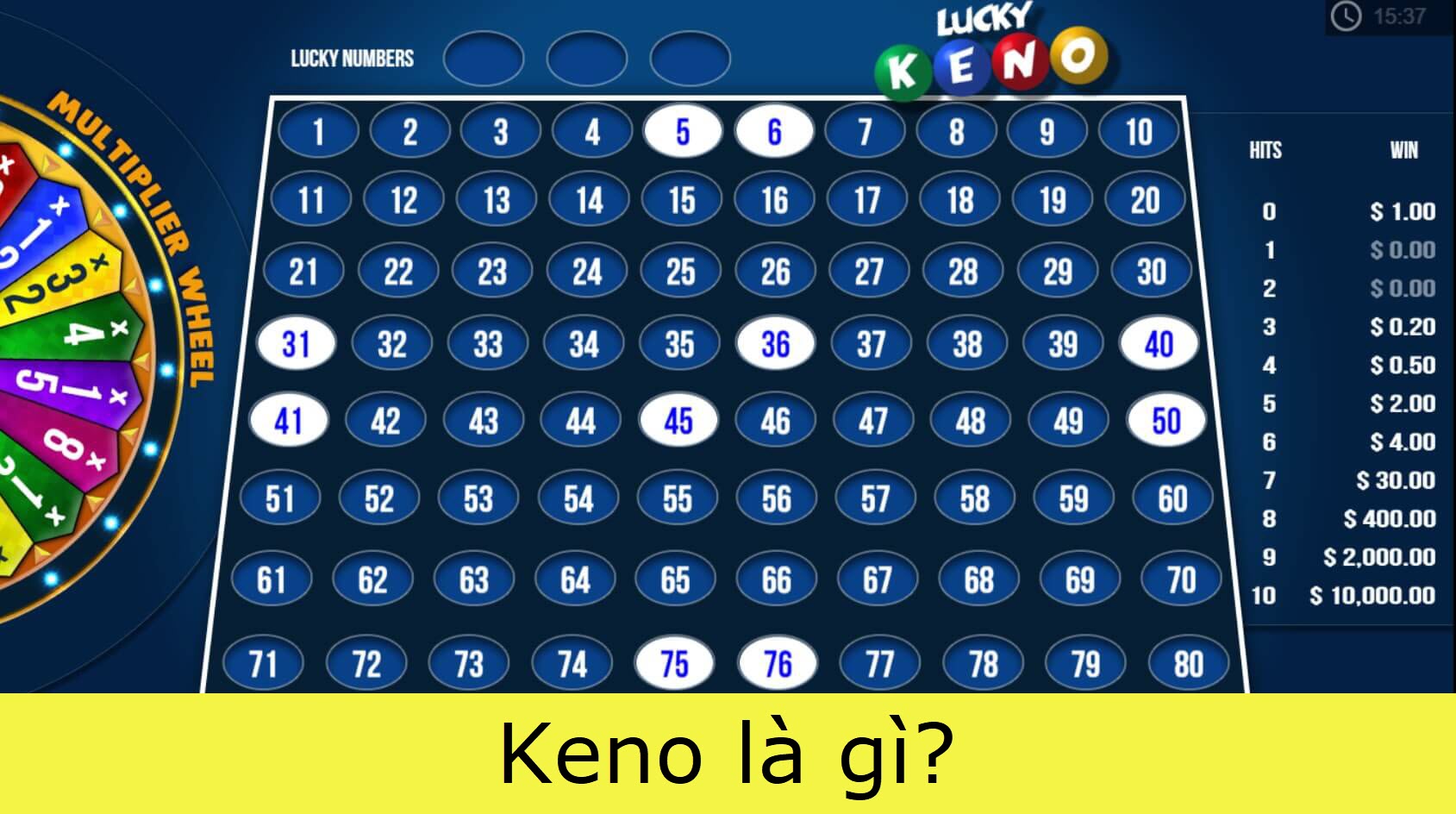 keno là gì