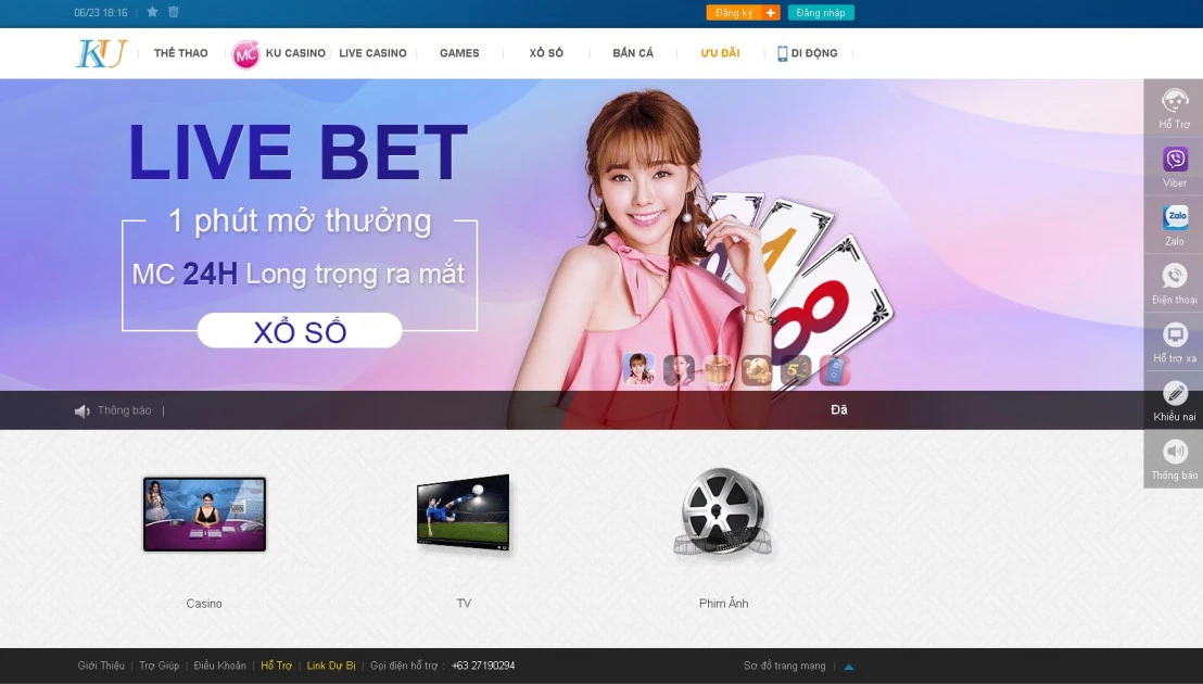 website kubet