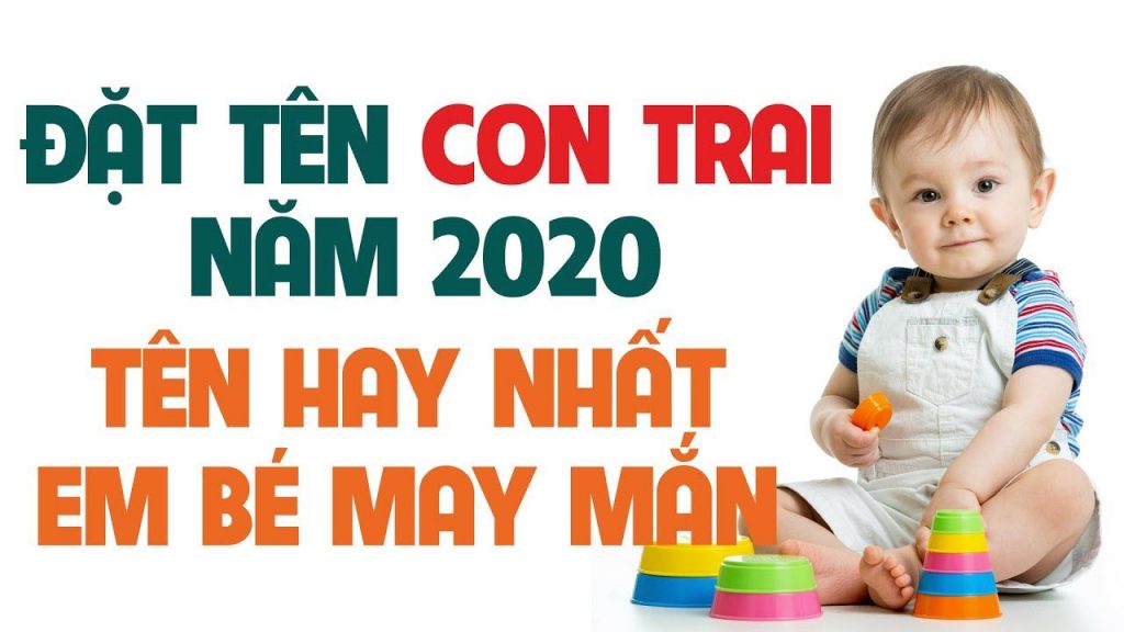 đặt tên con trai 2020