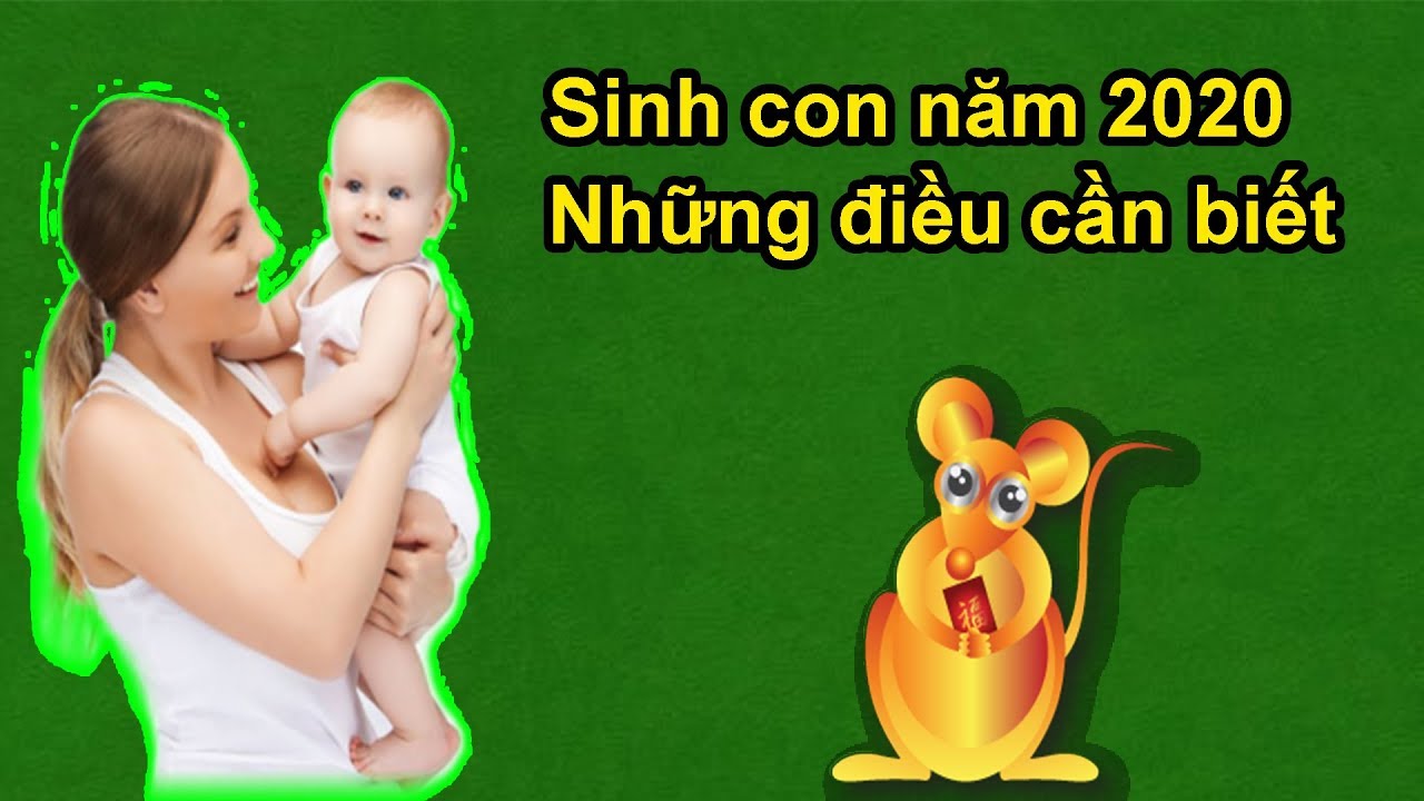 Những điều cần biết khi sinh con năm 2020